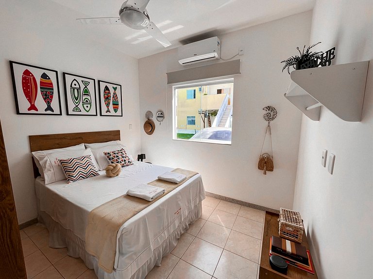 Promoção Apart 2Q no Paraíso a 3 min da PRAIA