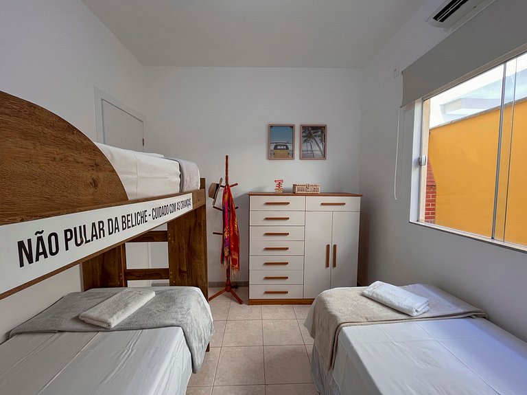 Promoção Apart 2Q no Paraíso a 3 min da PRAIA