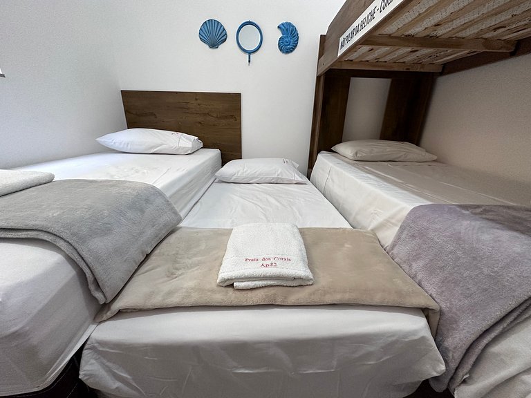 Promoção Apart 2Q no Paraíso a 3 min da PRAIA