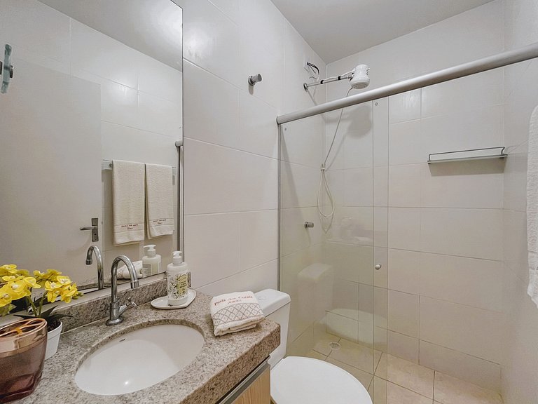 Promoção Apart 2Q no Paraíso a 3 min da PRAIA