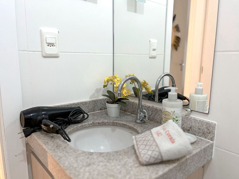 Promoção Apart 2Q no Paraíso a 3 min da PRAIA