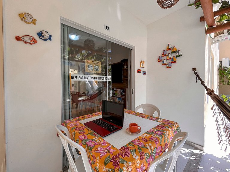 Promoção Apart 2Q no Paraíso a 3 min da PRAIA