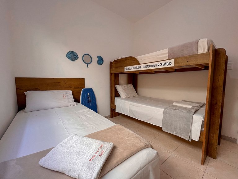 Promoção Apart 2Q no Paraíso a 3 min da PRAIA