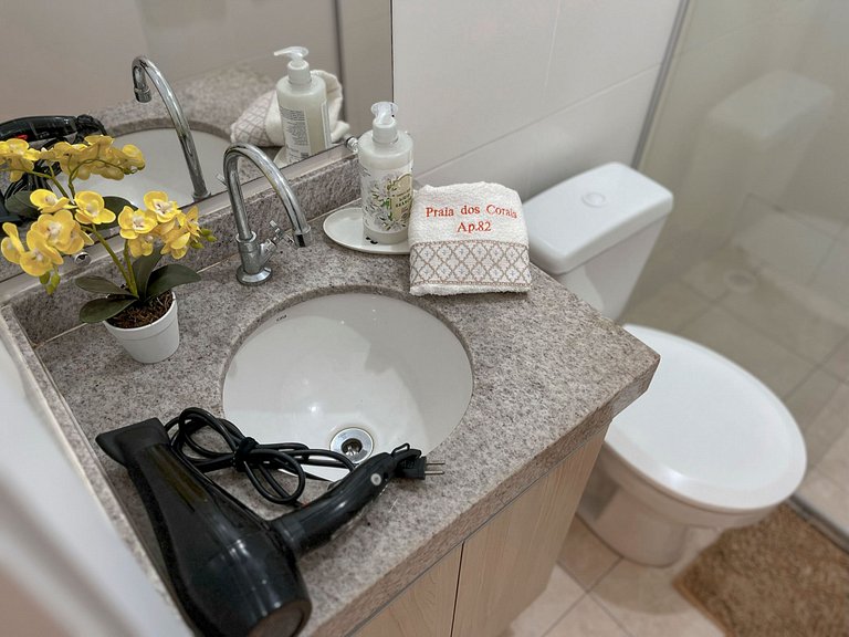 Promoção Apart 2Q no Paraíso a 3 min da PRAIA
