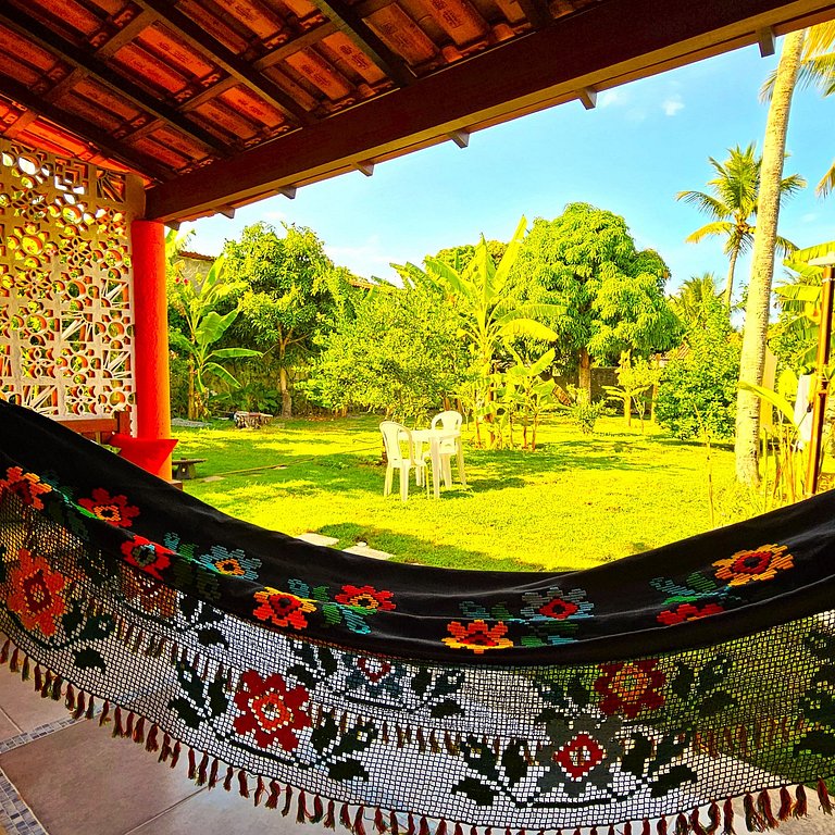 Estudio pé na areia, Praia 10m, qto banh coz varanda, ar, TV