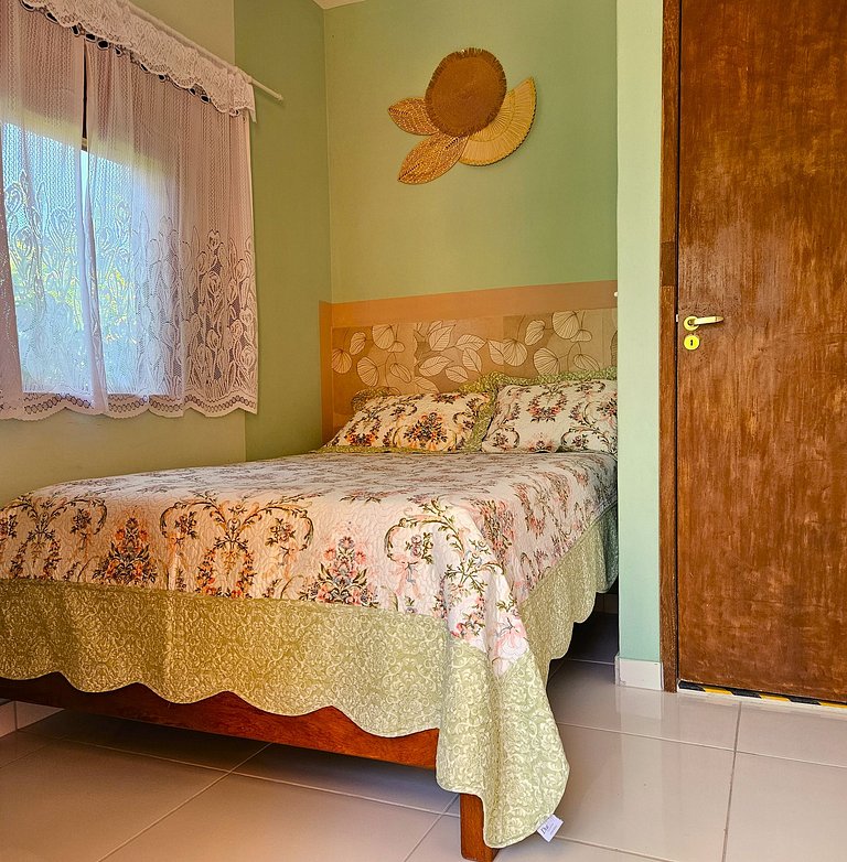 VILA MAR A VISTA: 1 quarto, sala, cozinha completa, banheiro